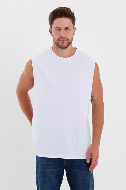 Süperlife Erkek Bisiklet Yaka Standart &Regular Kalıp Tişort SPR21Y03