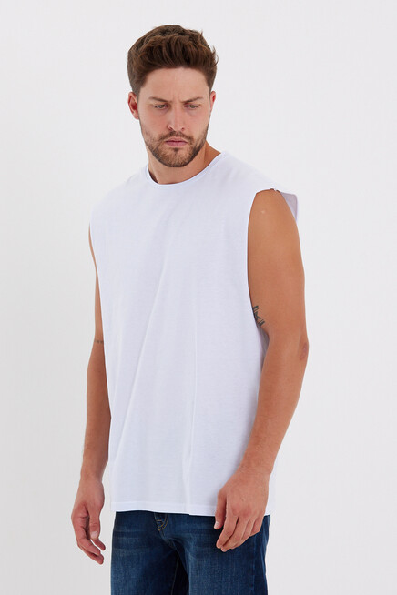 Süperlife Erkek Bisiklet Yaka Standart &Regular Kalıp Tişort SPR21Y03