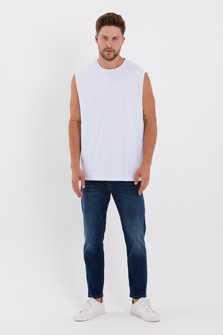 Süperlife Erkek Bisiklet Yaka Standart &Regular Kalıp Tişort SPR21Y03