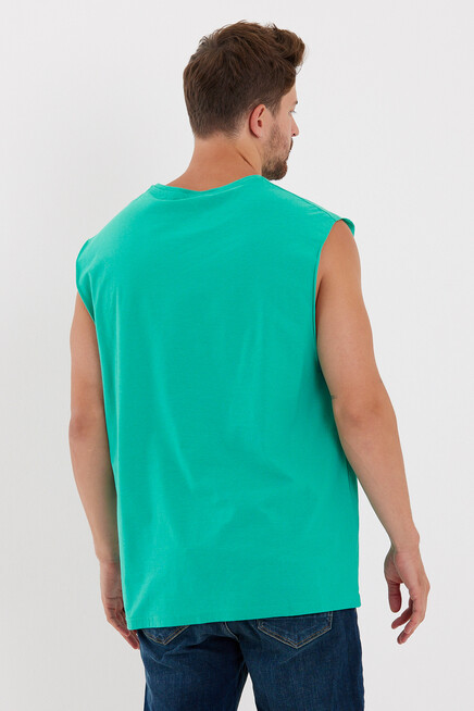 Süperlife Erkek Bisiklet Yaka Standart &Regular Kalıp Tişort SPR21Y03