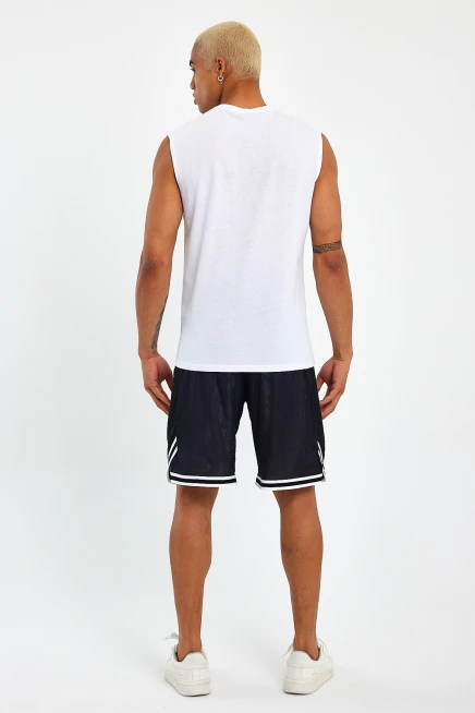 Süperlife Erkek Bisiklet Yaka Regular Fit Baskılı Tişort SPR23AT341