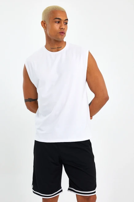 Süperlife Erkek Bisiklet Yaka Regular Fit Tişort SPR23AT340