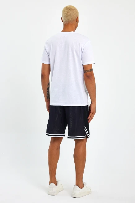 Süperlife Erkek Bisiklet Yaka Regular Fit Tokyo Baskılı Tişort SPR23ts303