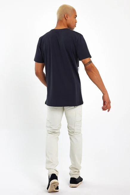 Süperlife Erkek Bisiklet Yaka Regular Fit Tokyo Baskılı Tişort SPR23ts303