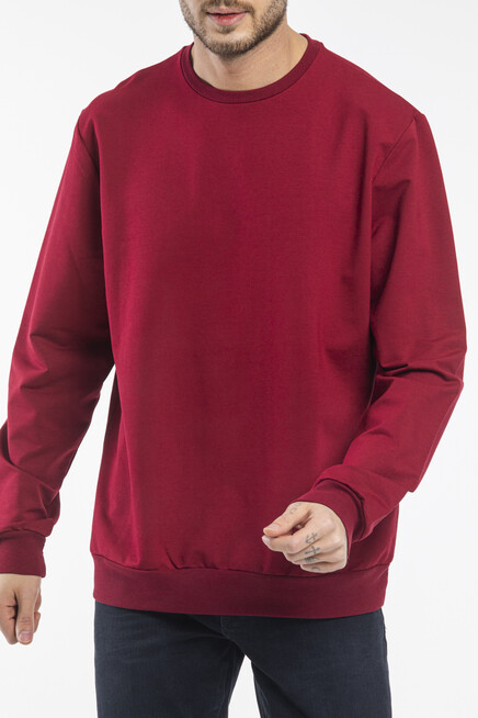 Süperlife Erkek Bisiklet Yaka Regular Fit İnce Sweatshirt SPR 20K30