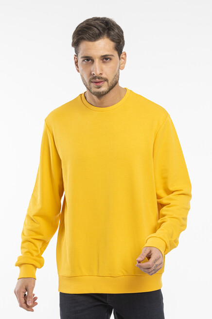 Süperlife Erkek Bisiklet Yaka Regular Fit İnce Sweatshirt SPR 20K30