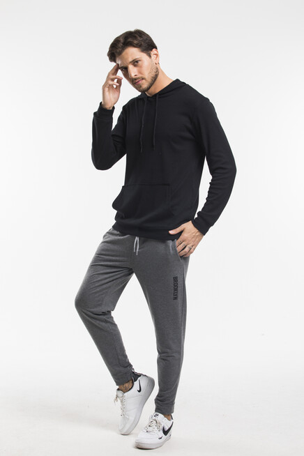 Süperlife Erkek Regular Fit Broklyn Baskılı İnce Eşofman Altı SPR 203 