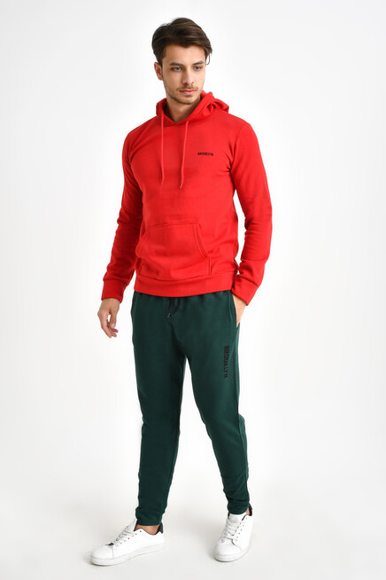 Süperlife Erkek Regular Fit Broklyn Baskılı İnce Eşofman Altı SPR 203 