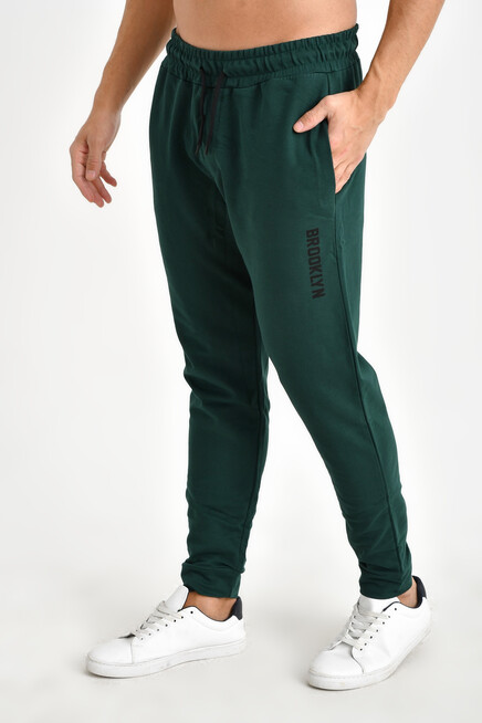 Süperlife Erkek Regular Fit Broklyn Baskılı İnce Eşofman Altı SPR 203 