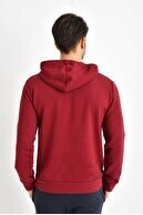 Süperlife Kapşonlu Uzun Kollu Baskılı Dar Kalıp İnce Erkek Sweatshirt SPR 2019K61