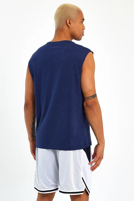 Süperlife Erkek Bisiklet Yaka Regular Fit  Brooklyn Baskılı  Tişört SPR22TS116