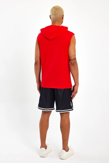 Süperlife Erkek Kapşonlu Regular Fit Tişört SPR22TS118