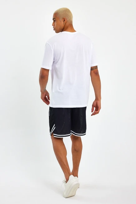 Süperlife Erkek Bisiklet Yaka Regular Fit N Baskılı Tişort SPR22TS113