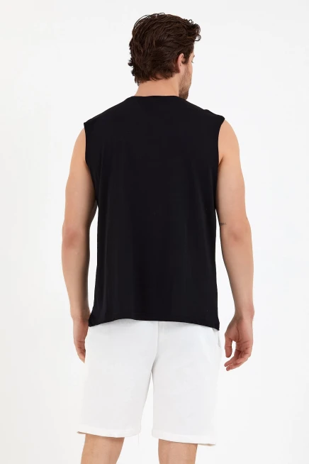 Süperlife Erkek Bisiklet Yaka Regular Fit NYC Baskılı Tişort SPR22TS124