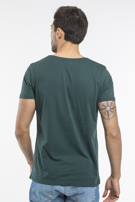 Süperlife Erkek V Yaka Dar Kalp Tişort SPR 246