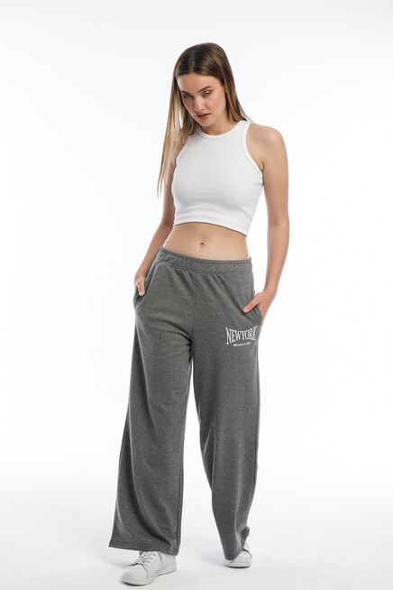 Süperlife Kadın Bol Paça Eşofman Altı SPR21Y60