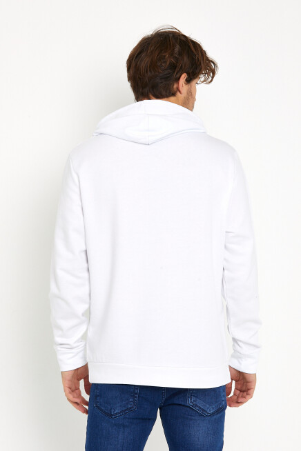 Süperlife Erkek Kapşonlu Regular Fit İnce Sweatshirt SPR 20K55