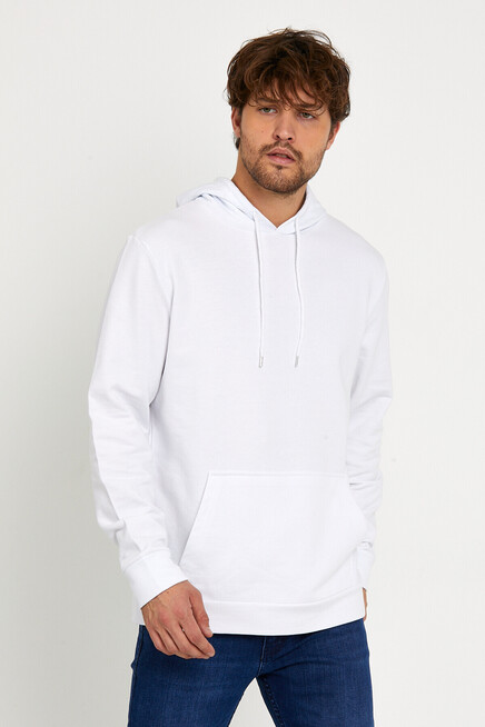 Süperlife Erkek Kapşonlu Regular Fit İnce Sweatshirt SPR 20K55