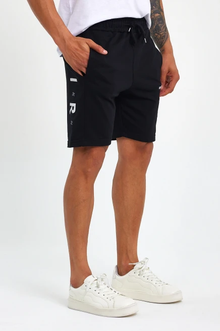 Süperlife Erkek Slim Fit Air Brooklyn Basklı Şort SPR 2020Y09