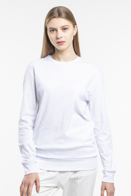 Süperlife Kadın Bisiklet Yaka Regular Fit Sweatshirt spr21k17