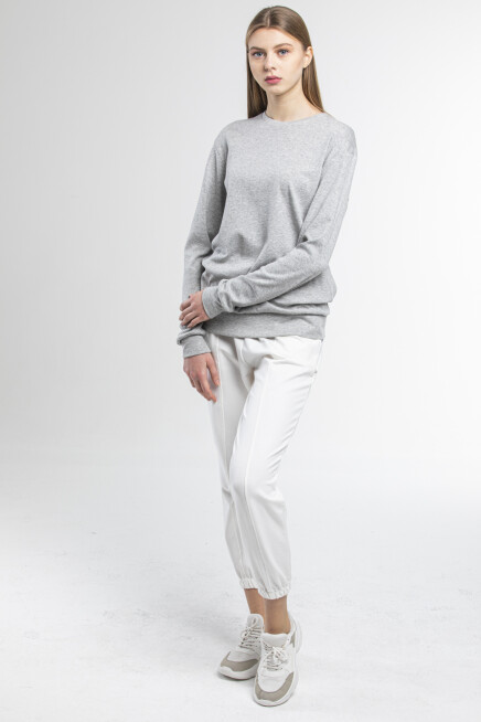 Süperlife Kadın Bisiklet Yaka Regular Fit Sweatshirt spr21k17