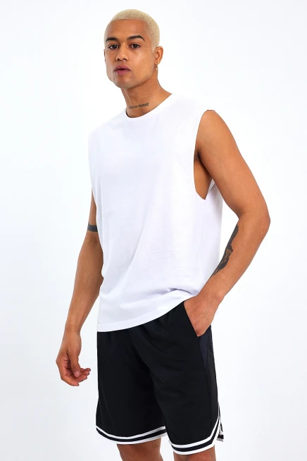 Süperlife Erkek Bisiklet Yaka Standart &Regular Kalıp Tişort SPR21Y03