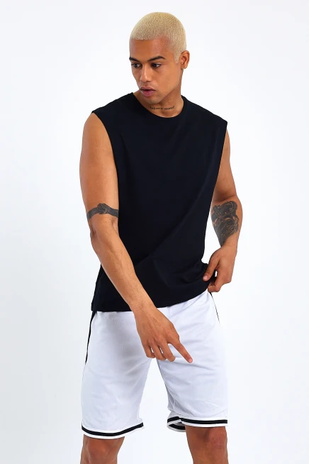 Süperlife Erkek Bisiklet Yaka Standart &Regular Kalıp Tişort SPR21Y03