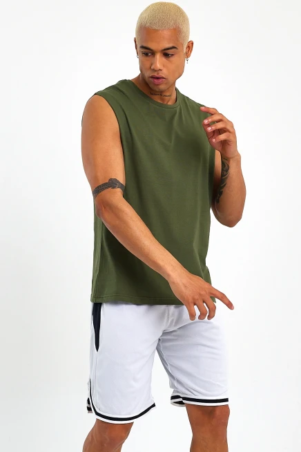 Süperlife Erkek Bisiklet Yaka Standart &Regular Kalıp Tişort SPR21Y03