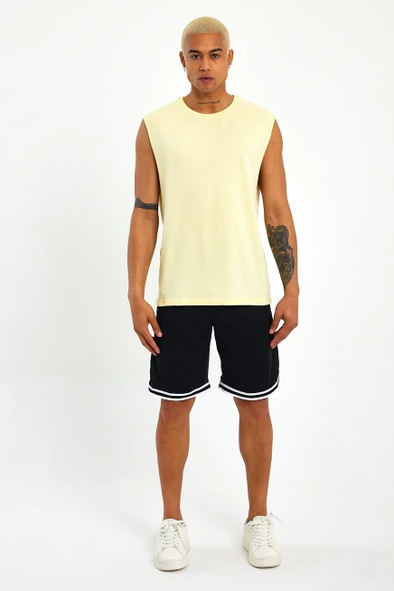 Süperlife Erkek Bisiklet Yaka Standart &Regular Kalıp Tişort SPR21Y03