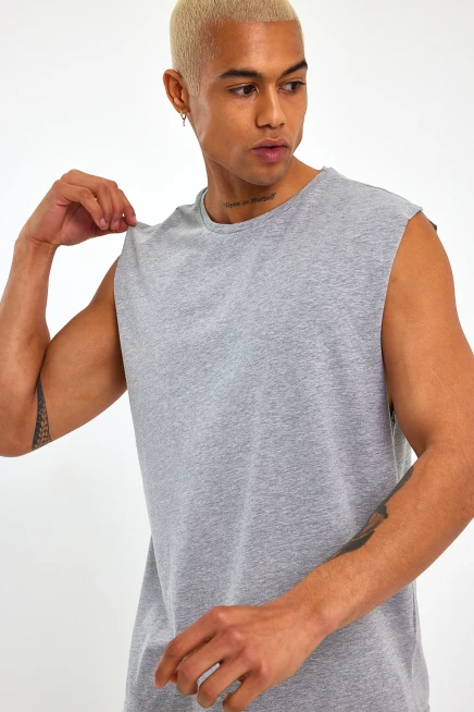 Süperlife Erkek Bisiklet Yaka Standart &Regular Kalıp Tişort SPR21Y03