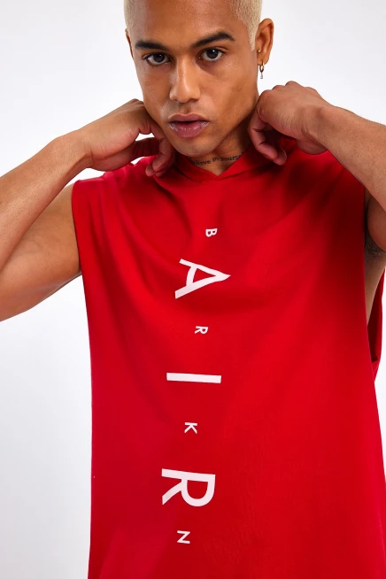 Süperlife Erkek Kapşonlu Standart &Regular Fit  Aır Baskılı Tişort SPR21Y07