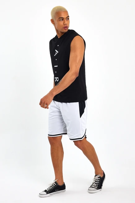 Süperlife Erkek Kapşonlu Standart &Regular Fit  Aır Baskılı Tişort SPR21Y07