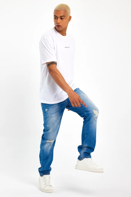 Süperlife Erkek Bisiklet Yaka Standart &Regular Fit SPR21Y27