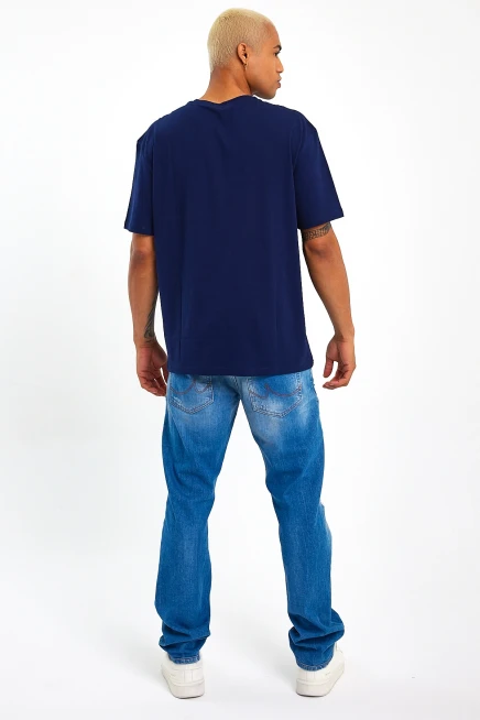 Süperlife Erkek Bisiklet Yaka  Standart &Regular Fit Tişort SPR21Y30