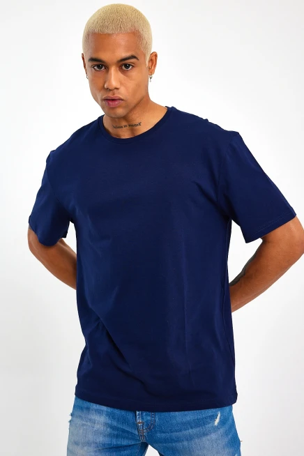 Süperlife Erkek Bisiklet Yaka  Standart &Regular Fit Tişort SPR21Y30