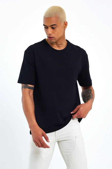 Süperlife Erkek Bisiklet Yaka  Standart &Regular Fit Tişort SPR21Y30