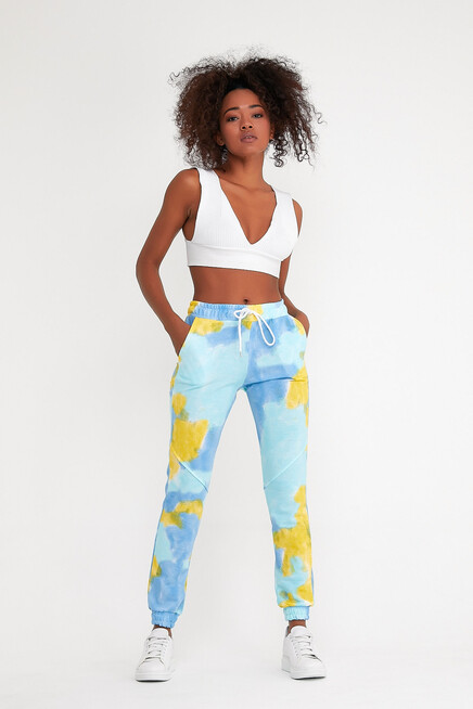 Süperlife Kadın Regular Fit İnce Eşofman Altı SPR22BE158 