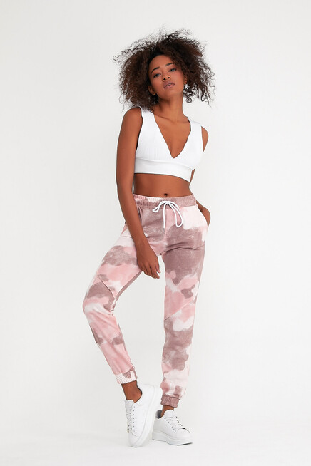 Süperlife Kadın Regular Fit İnce Eşofman Altı SPR22BE158 