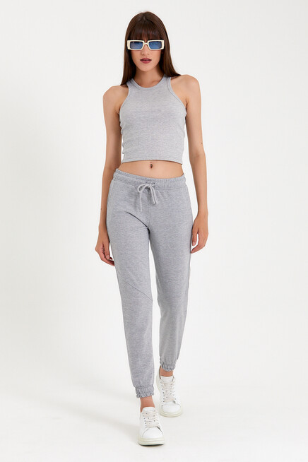 Süperlife Kadın Regular Fit İnce Eşofman Altı SPR22BE158 