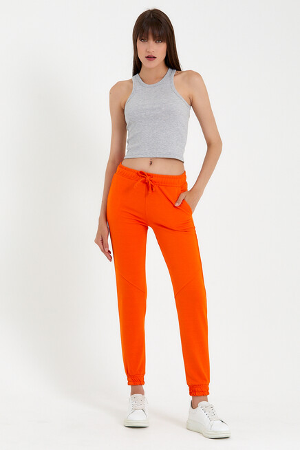 Süperlife Kadın Regular Fit İnce Eşofman Altı SPR22BE158 