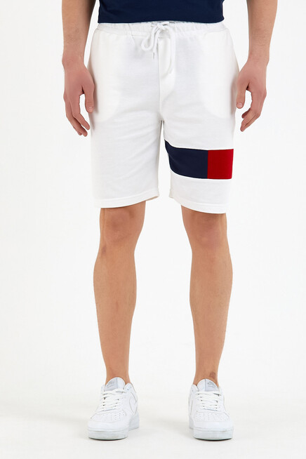 Süperlife Erkek Regular Fit Orta Boy Garnili Şort SPR22SR193