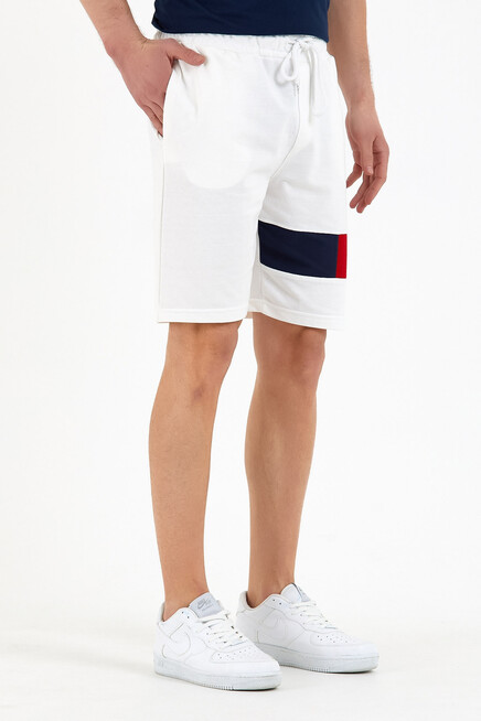 Süperlife Erkek Regular Fit Orta Boy Garnili Şort SPR22SR193