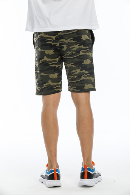 Süperlife Erkek Regular Fit Orta Boy Brooklyn Baskılı Şort SPR22SR208