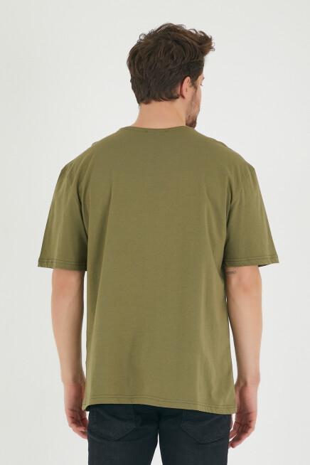 Süperlife Erkek Bisiklet Yaka Standart &Regular Fit Tişort SPR22TS110