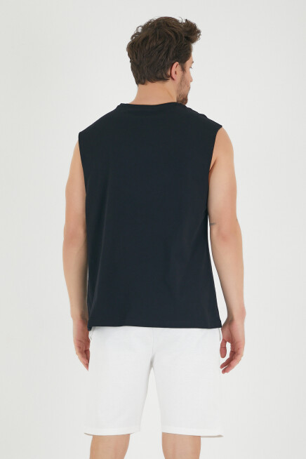 Süperlife Erkek Bisiklet Yaka Regular Fit Brooklyn Baskılı Tişört SPR22TS115