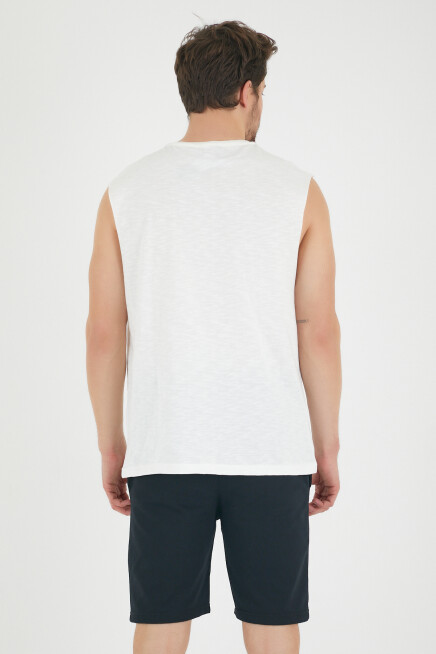 Süperlife Erkek Bisiklet Yaka Regular Fit  Brooklyn Baskılı  Tişört SPR22TS116