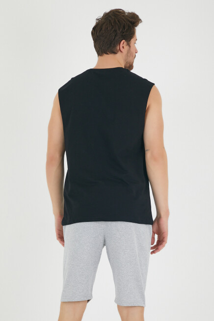 Süperlife Erkek Bisiklet Yaka Regular Fit  Brooklyn Baskılı  Tişört SPR22TS116