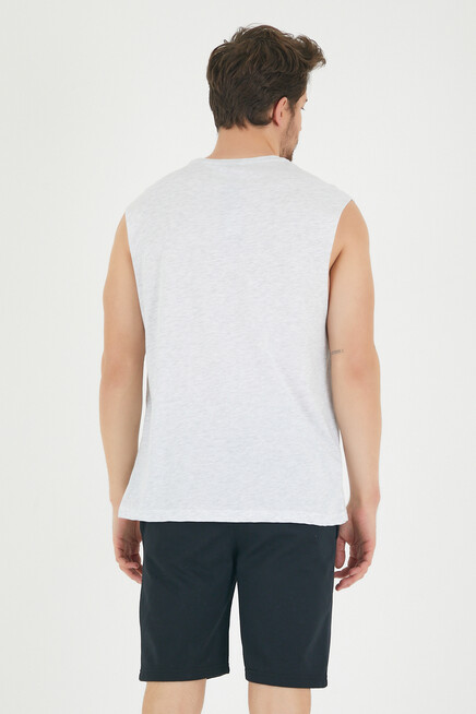 Süperlife Erkek Bisiklet Yaka Regular Fit N Baskılı Tişört SPR22TS117