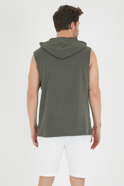 Süperlife Erkek Kapşonlu Regular Fit Tişört SPR22TS118