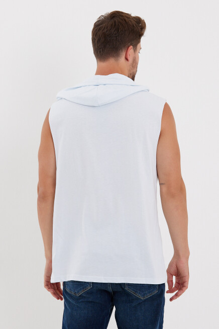 Süperlife Erkek Kapşonlu Regular Fit Tişört SPR22TS118